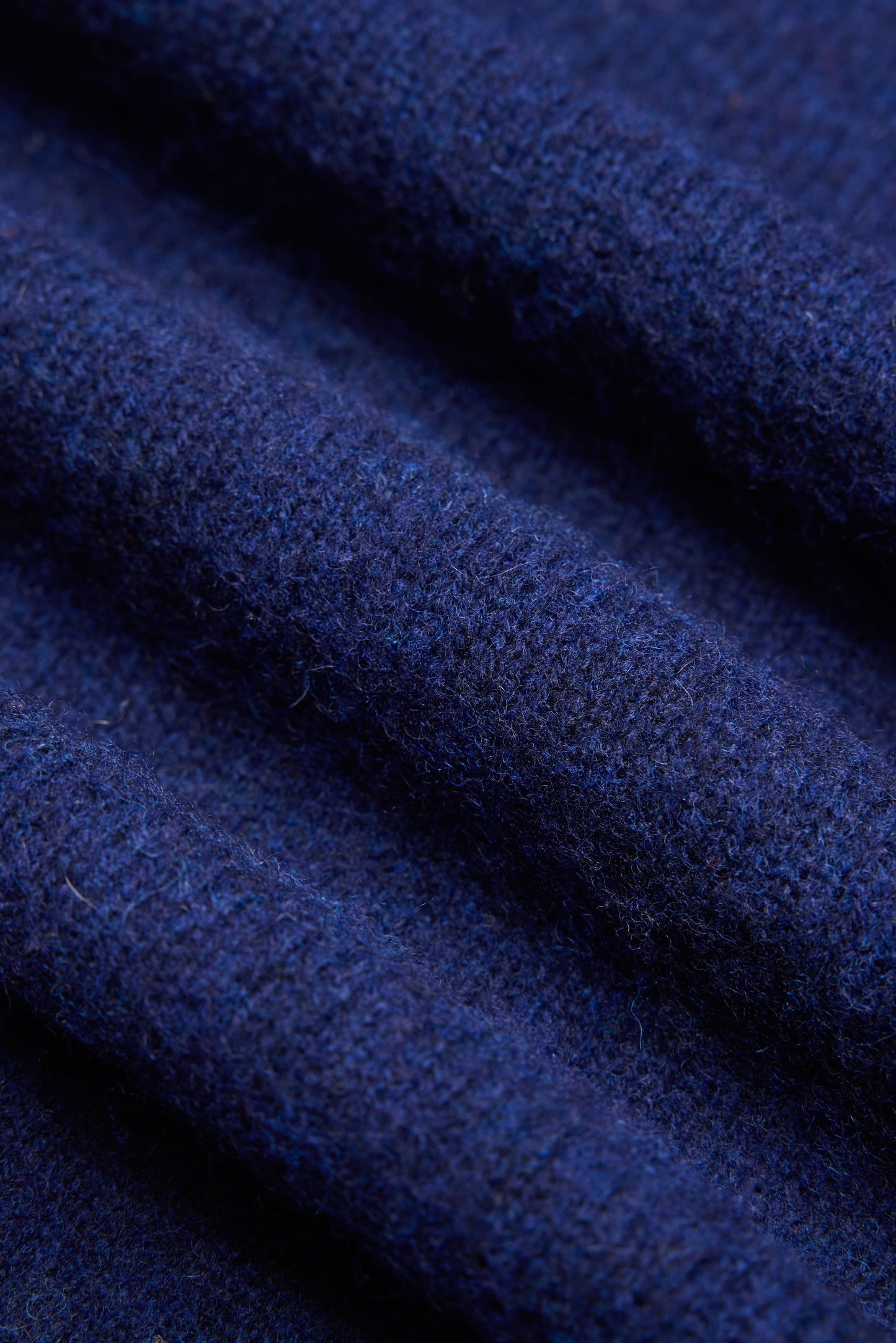 Night Sky Brushed Shetland Wool Jumper