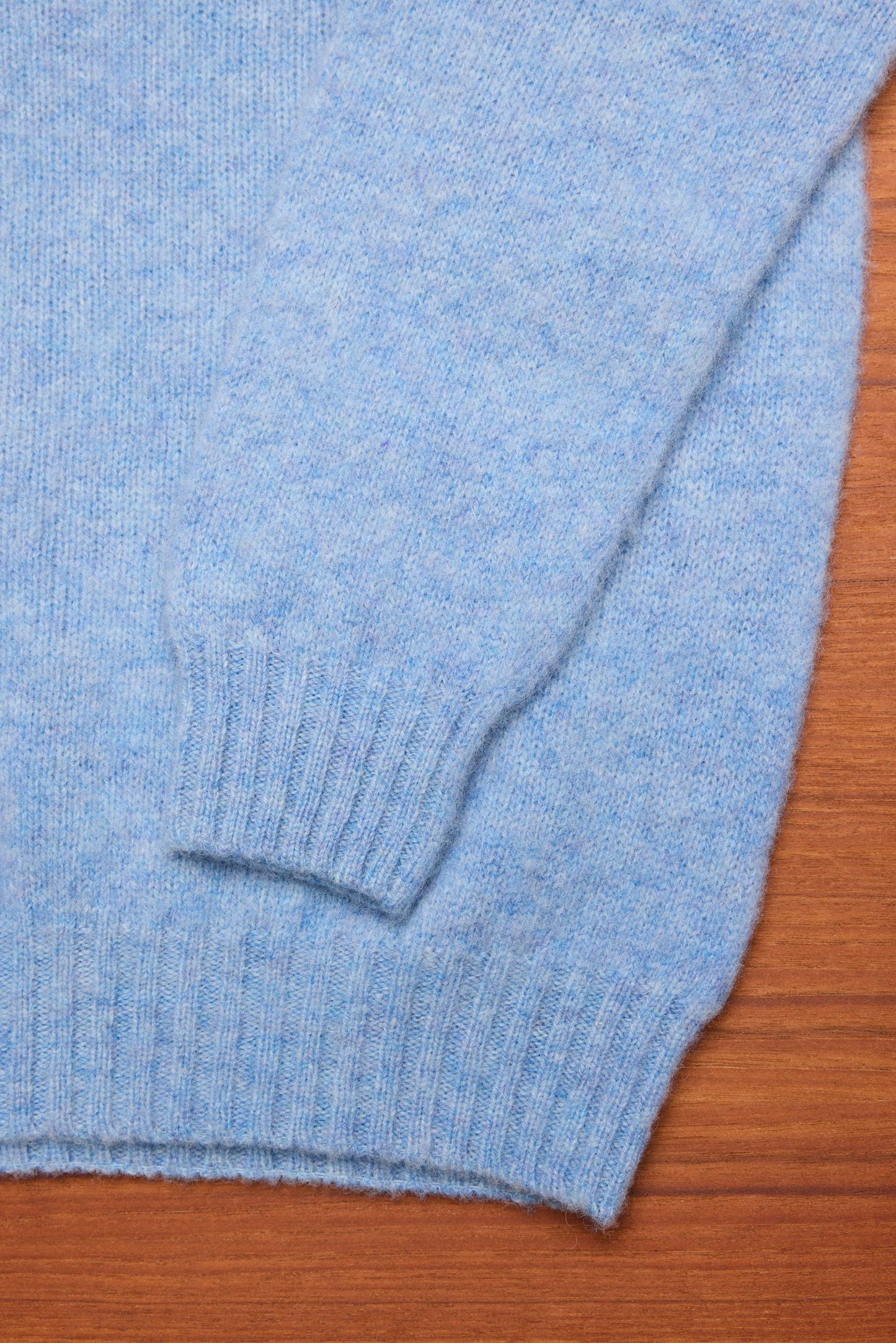 Glacier Brushed Shetland Wool Jumper
