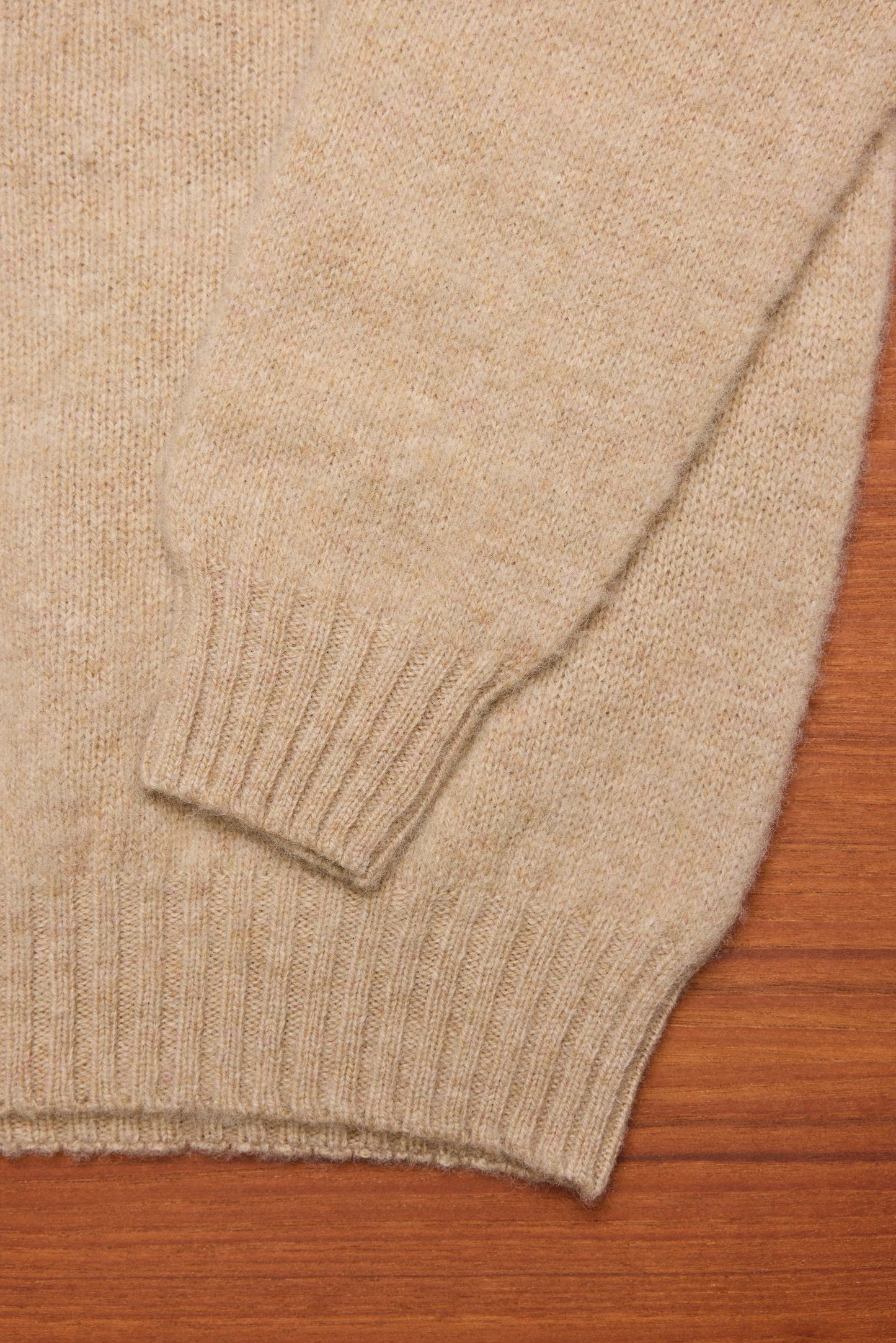 Cameo Brushed Shetland Wool Jumper