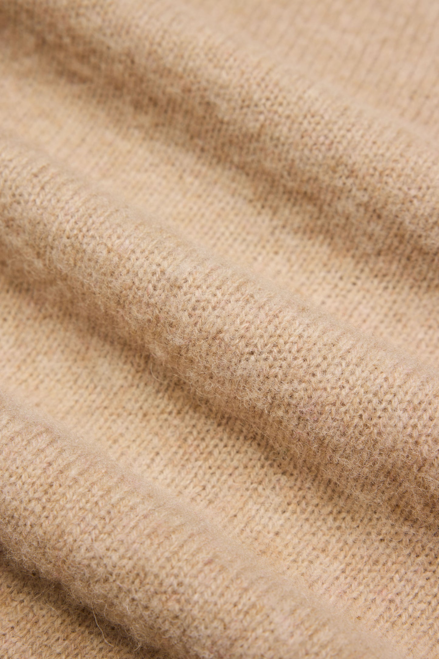 Cameo Brushed Shetland Wool Jumper