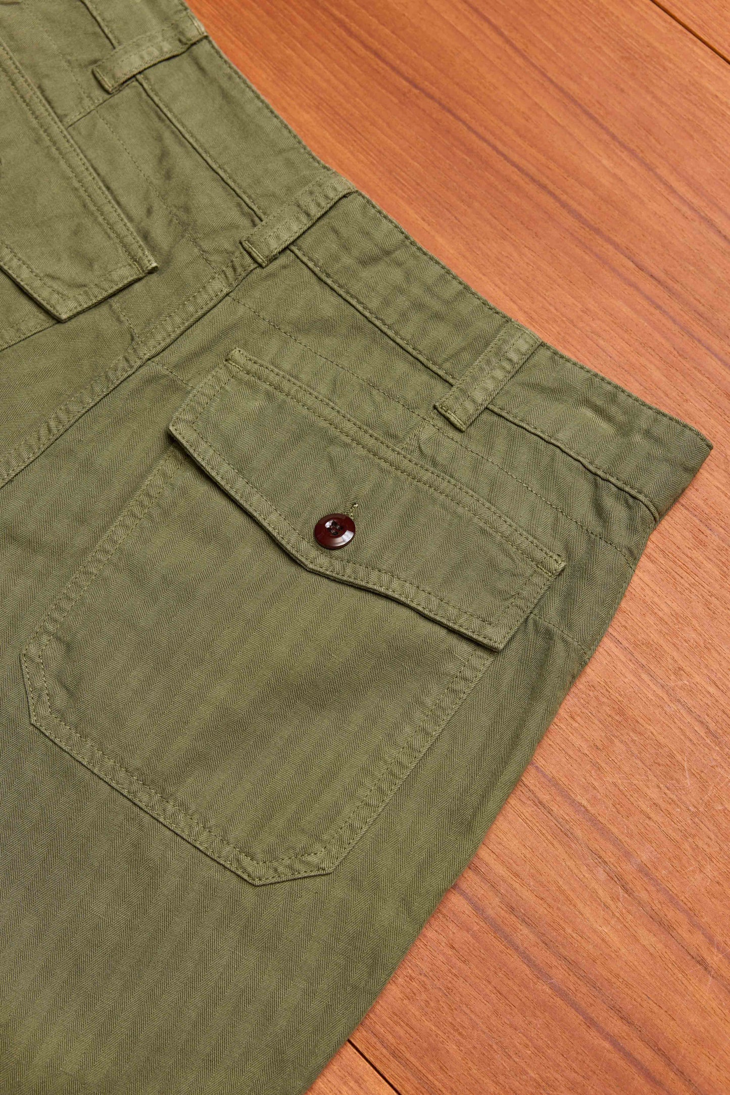Fatigue Shorts Olive Green