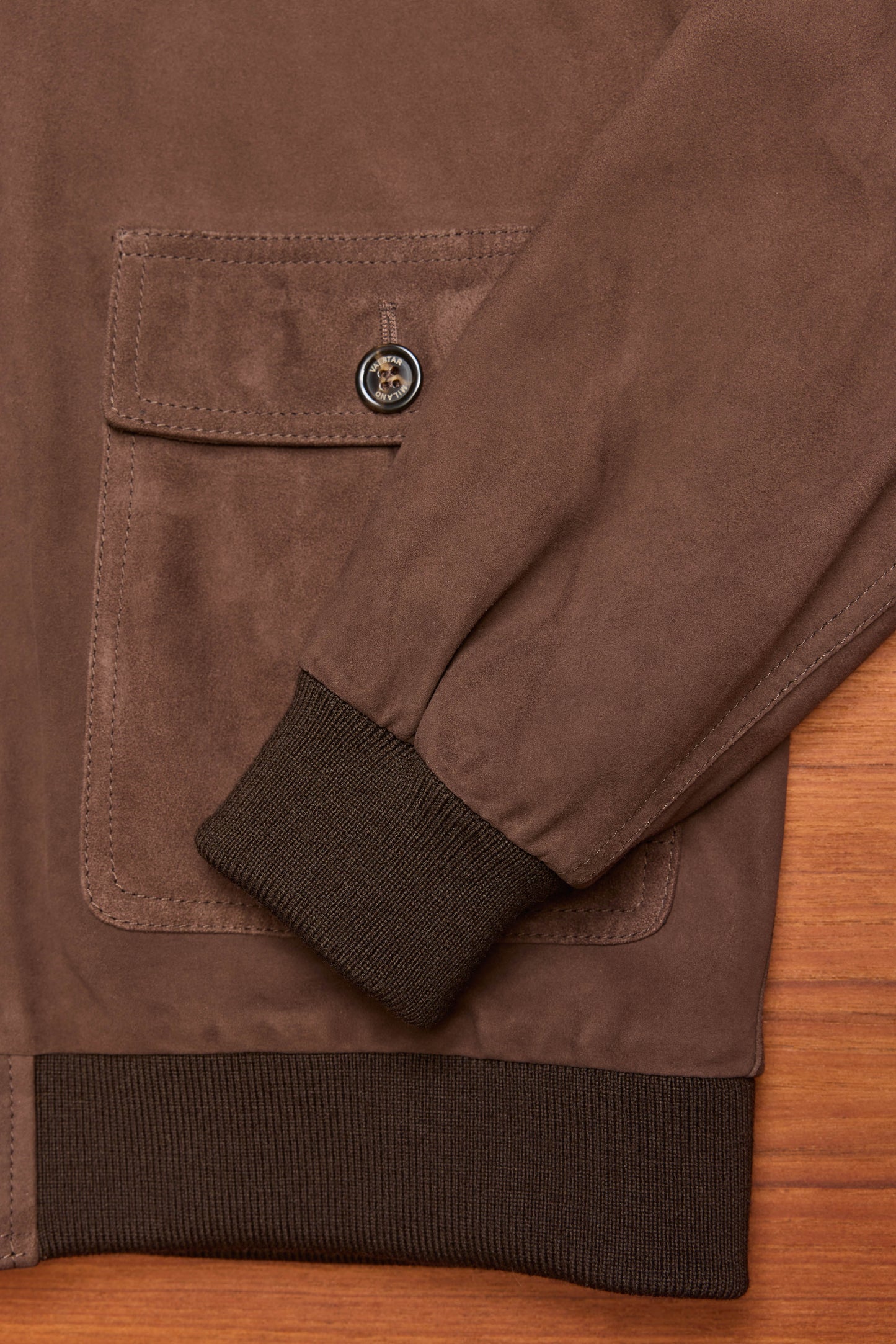 Valstarino Dark Brown Suede Jacket