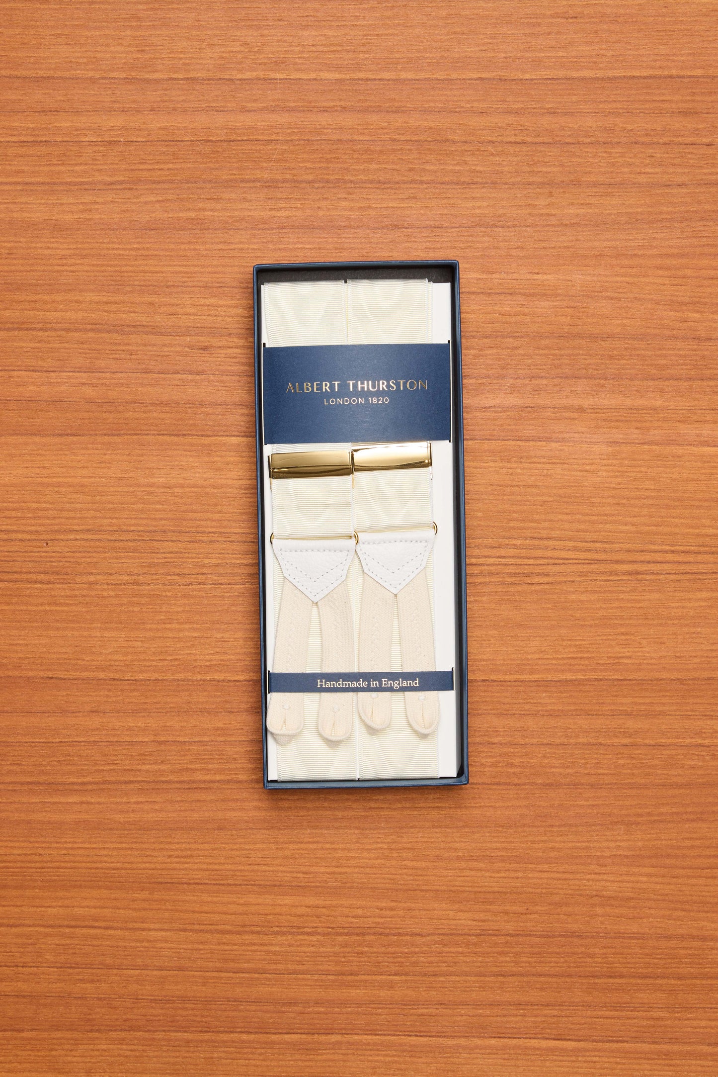 Moire Ivory Braces