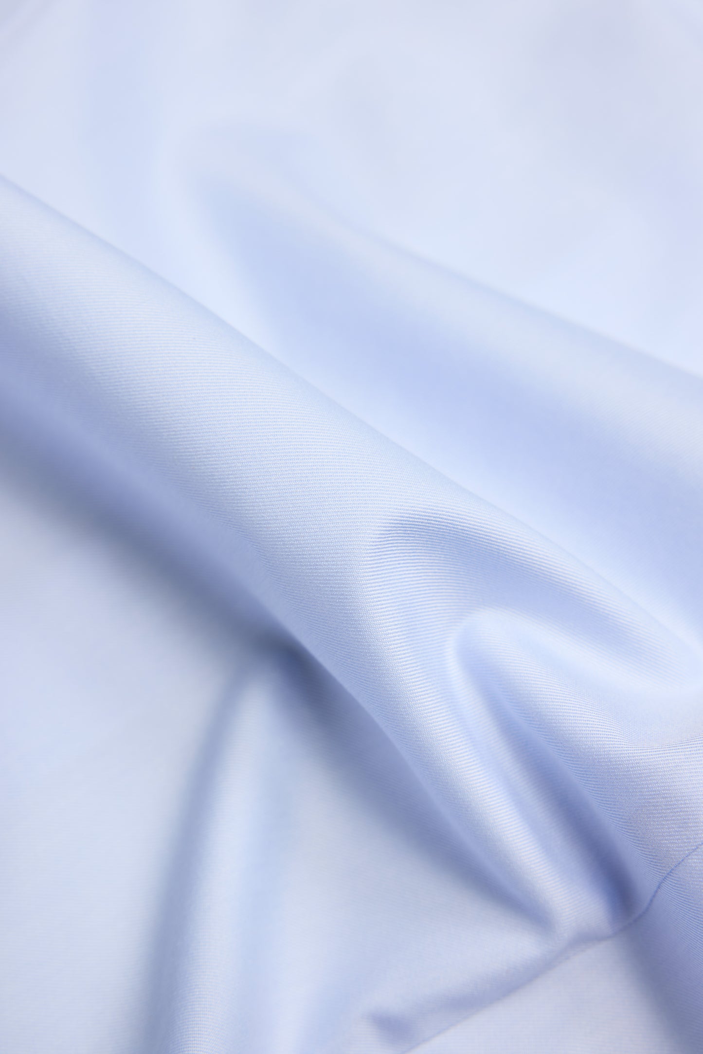 HG Light Blue Twill Spread Collar Shirt