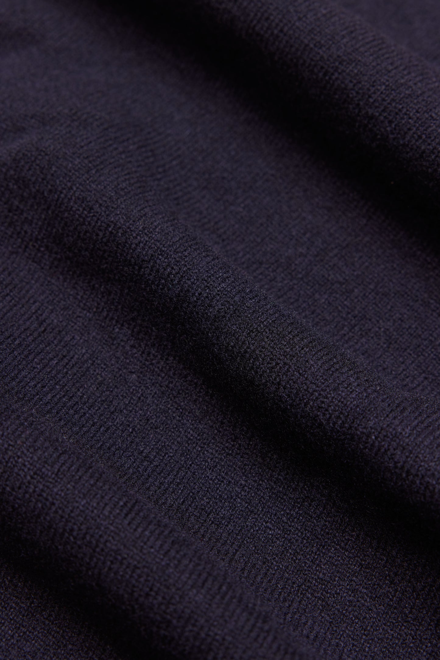 Navy Sleeveless Cardigan Lambswool
