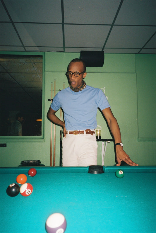 Hiking T-Shirt Lavender Blue