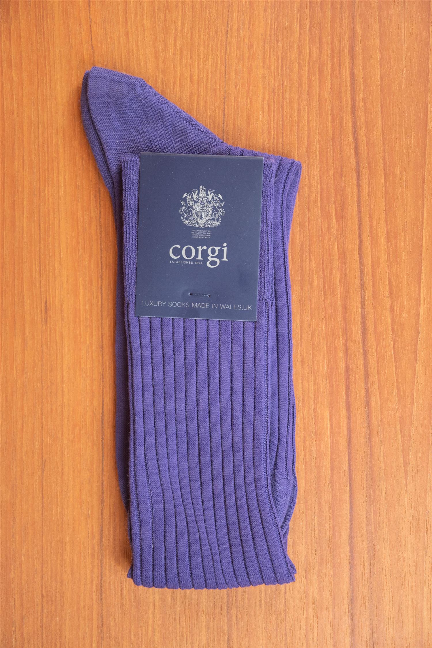 Purple Knee-high Socks