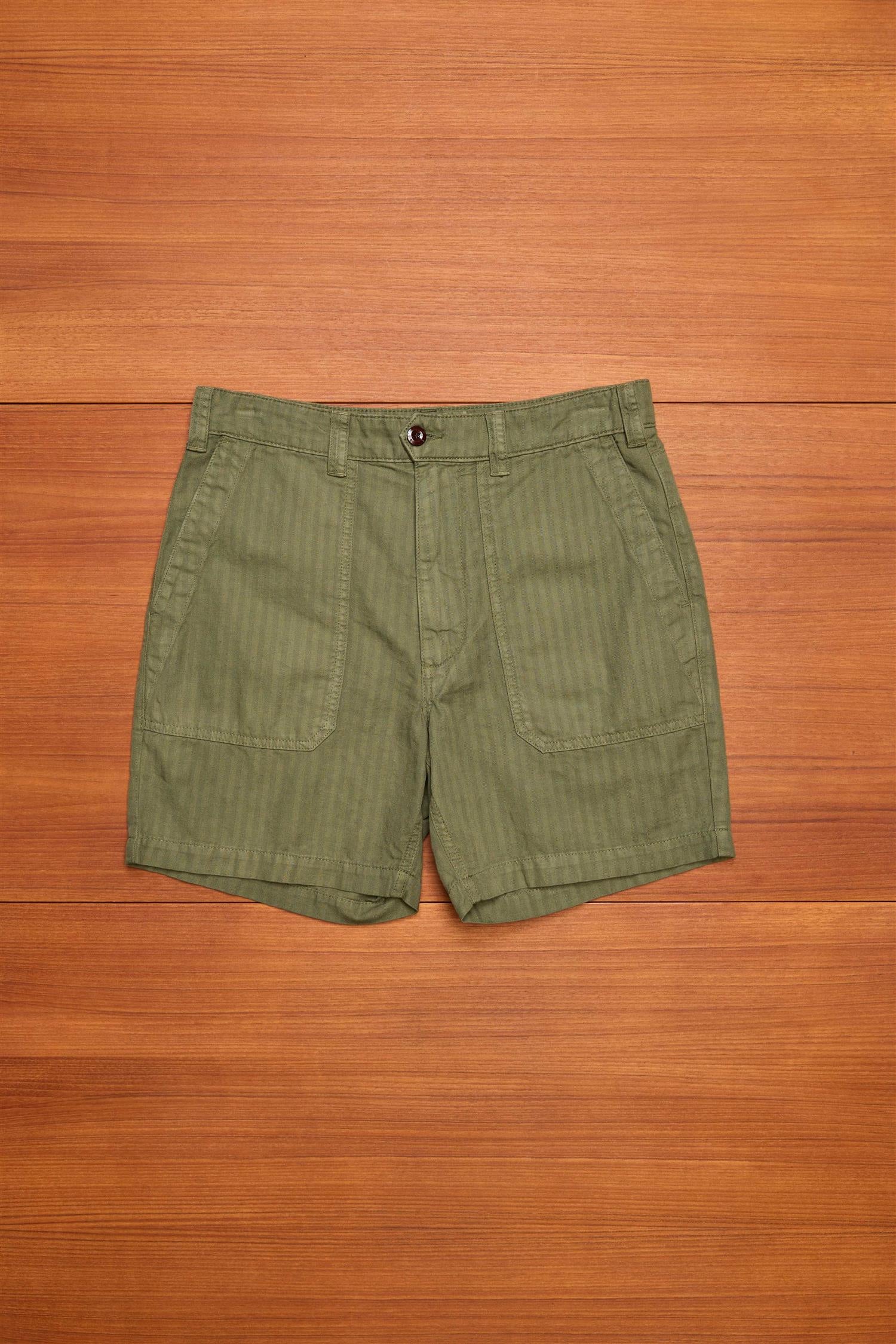Fatigue Shorts Olive Green
