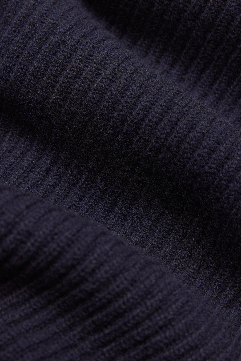 Navy Lambswool Shawl Collar Cardigan