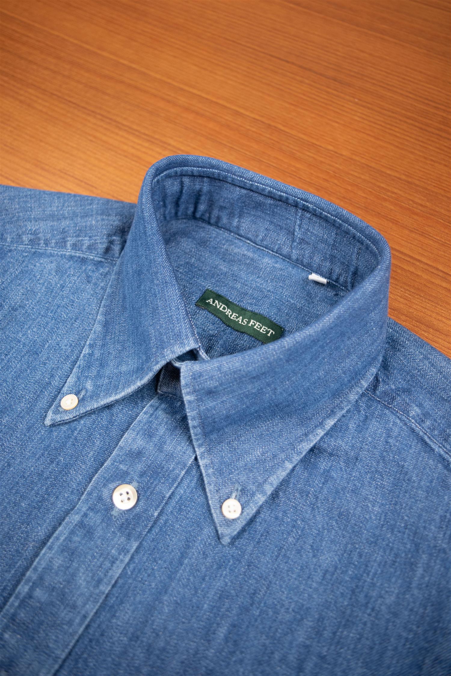 HG Stone Wash Denim Shirt Button Down
