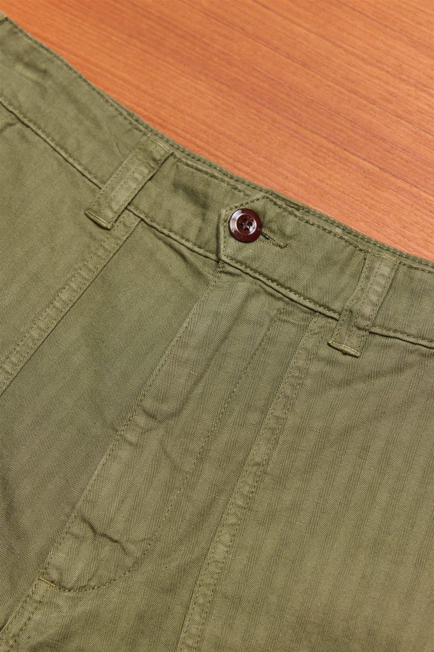 Fatigue Shorts Olive Green