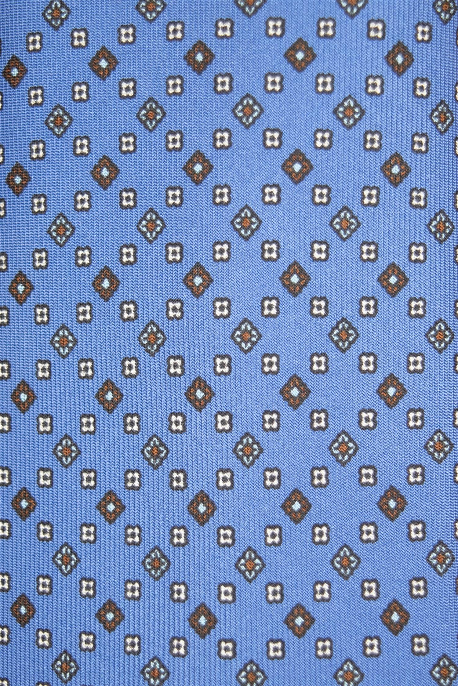 Pigeon blue 3-Fold Silk Tie