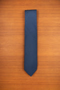 Blue Grenadine 3-Fold Silk Tie