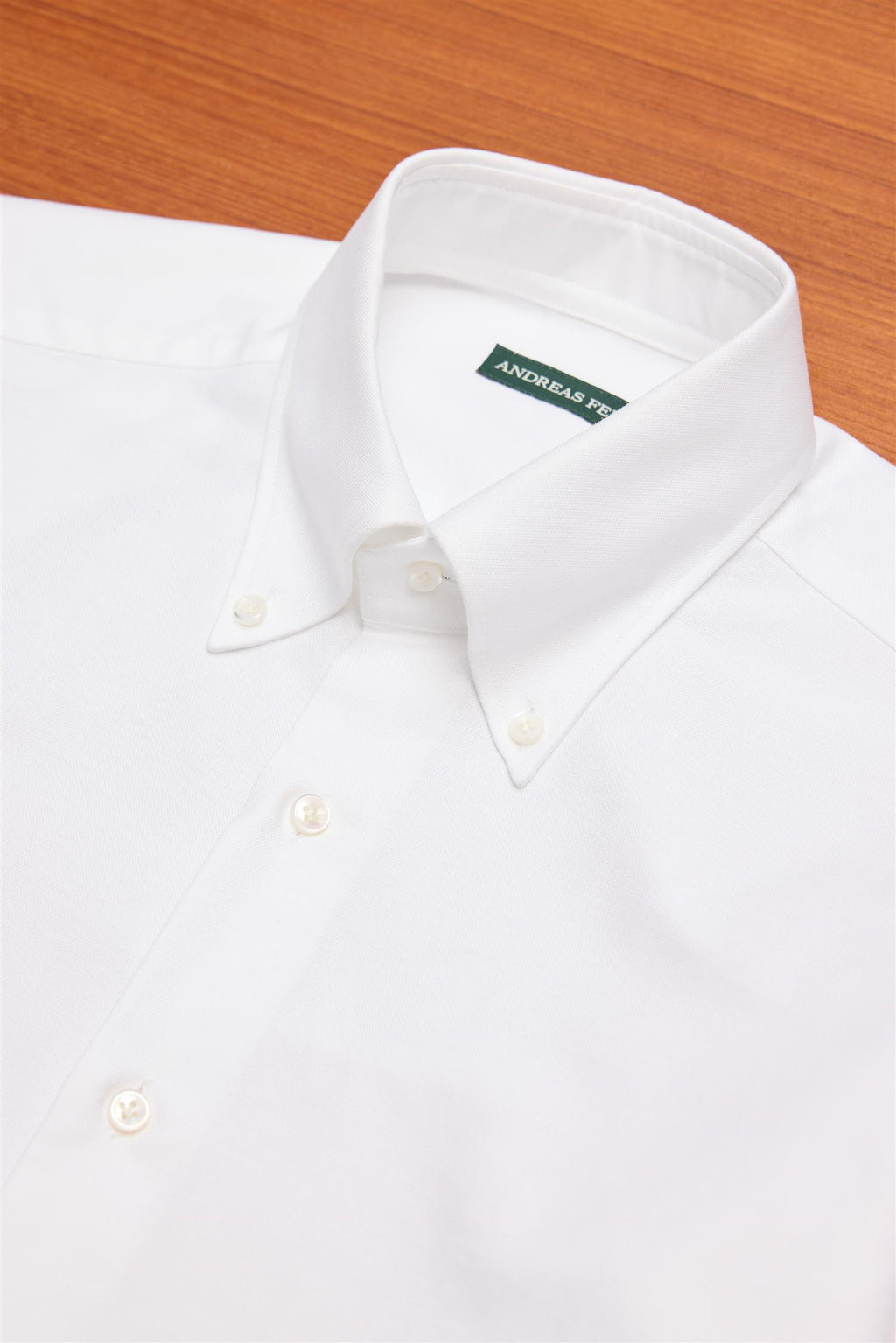 White Oxford Button Down Shirt