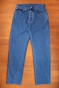 Straight Leg Stone Wash Jeans