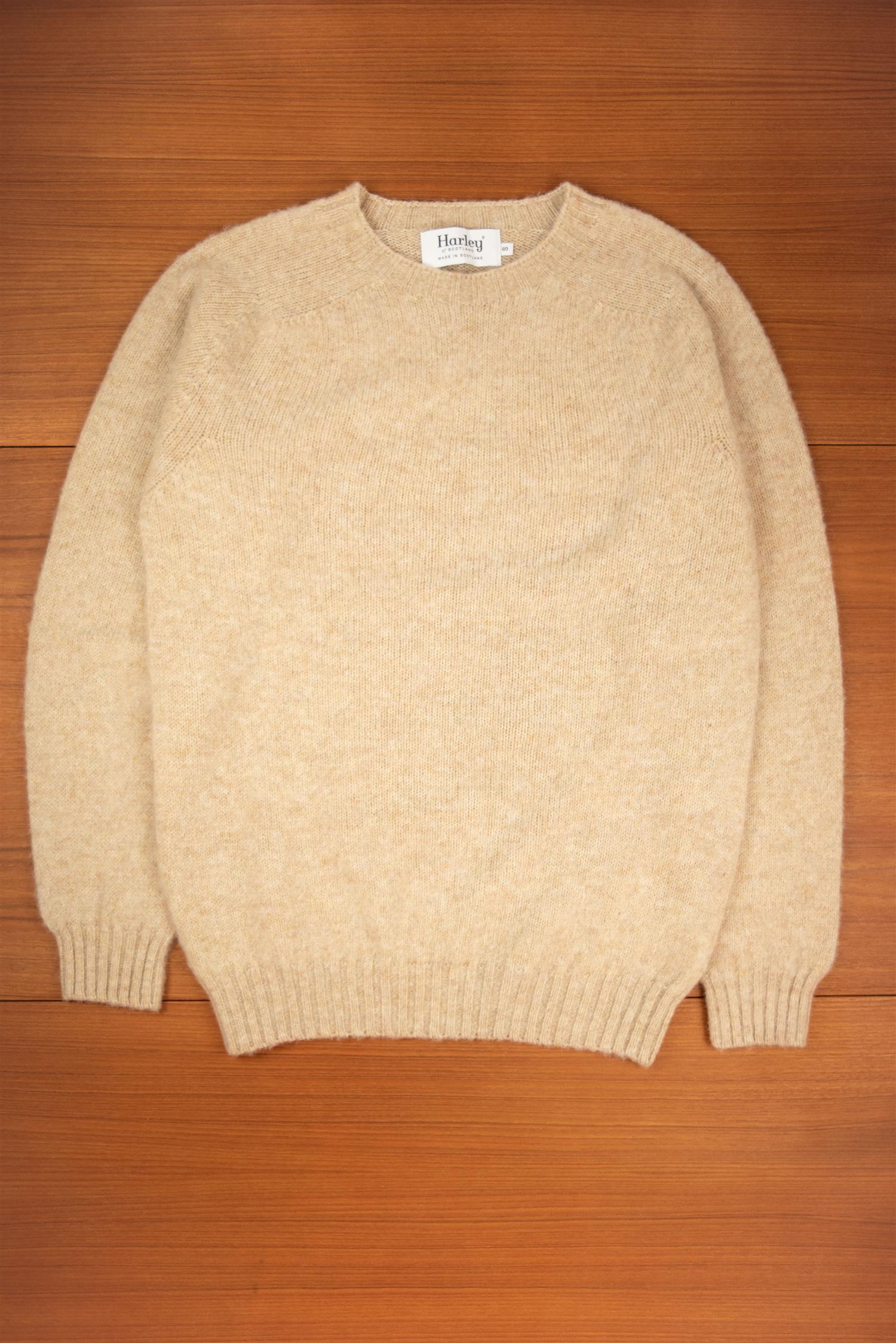 Calico Brushed Shetland Wool Jumper