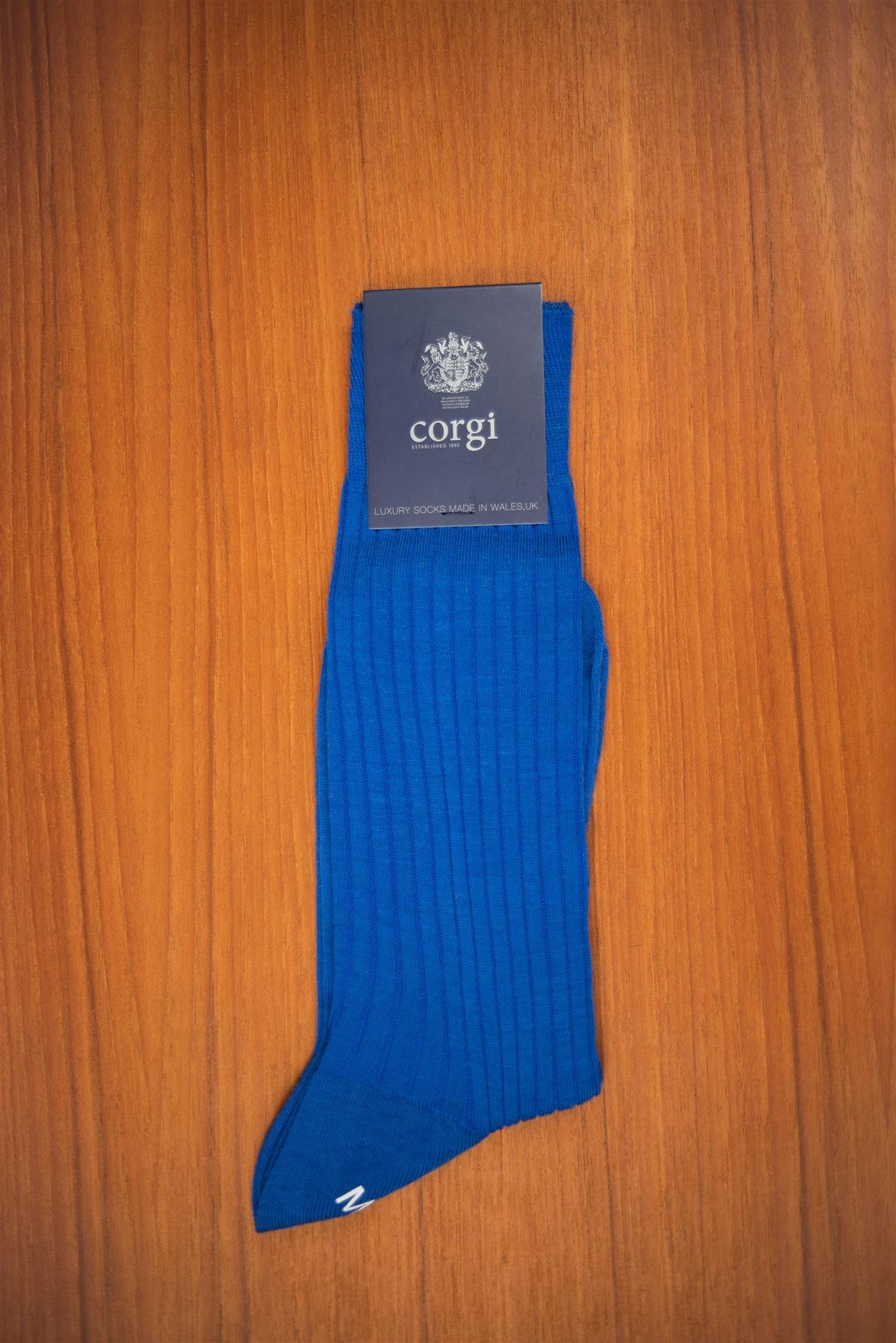 Royal Blue Mid Calf Socks