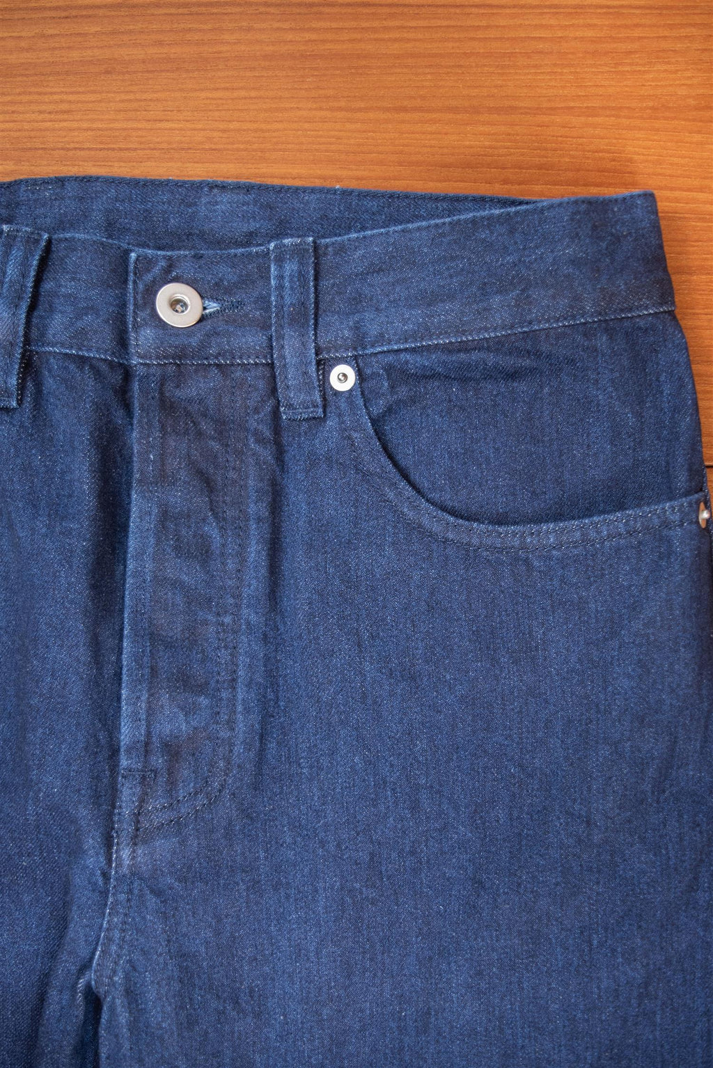 Straight Leg Rinse Wash Jeans