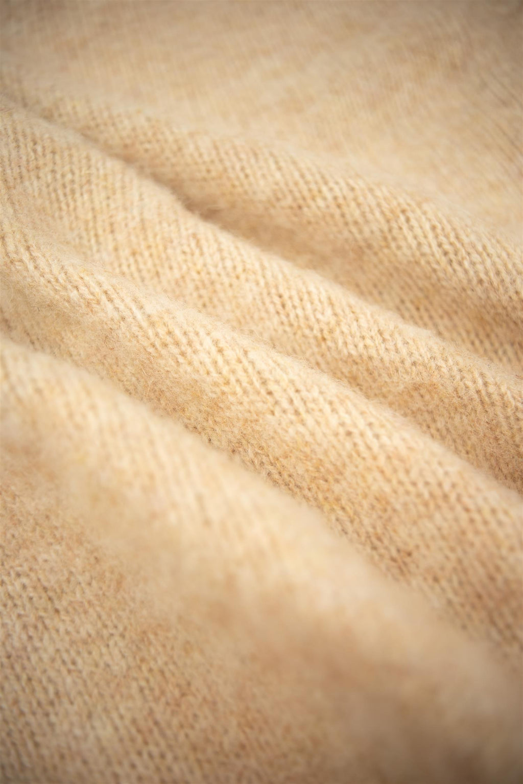 Calico Brushed Shetland Wool Jumper