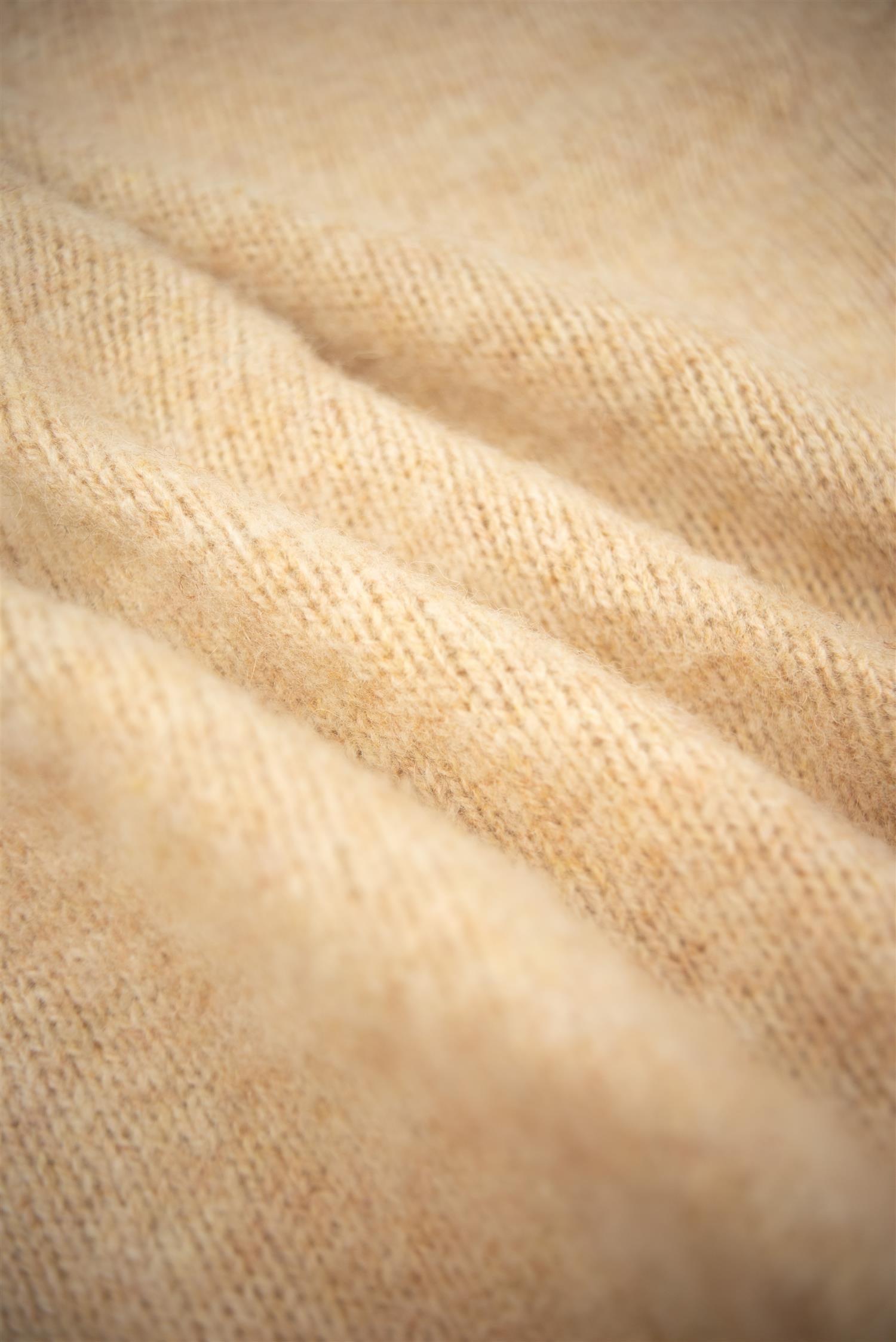 Calico Brushed Shetland Wool Jumper
