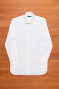 HG White Twill Spread Collar Shirt