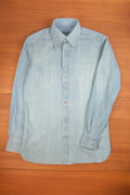 HG Bleach Wash Denim Shirt Button Down