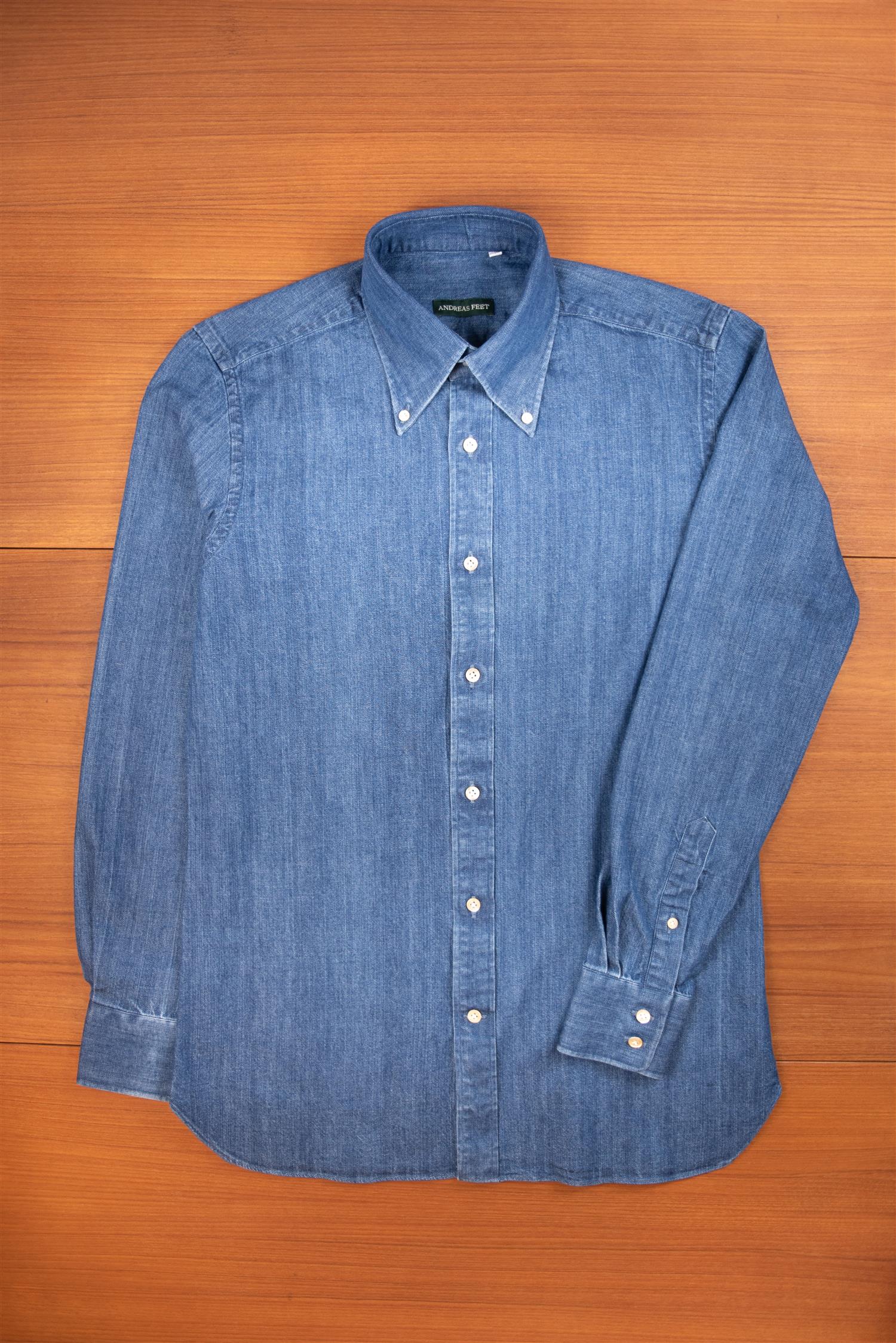 HG Stone Wash Denim Shirt Button Down