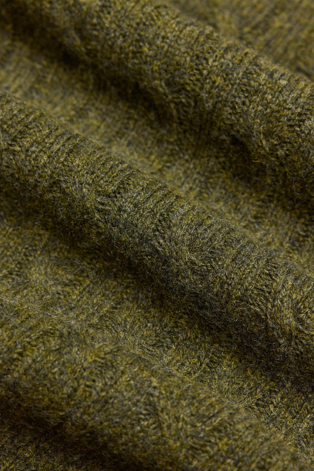Scots Pine Cable Knit Shetland Wool Jumper