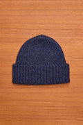 Oxford Blue Rona Brushed Wool Beanie
