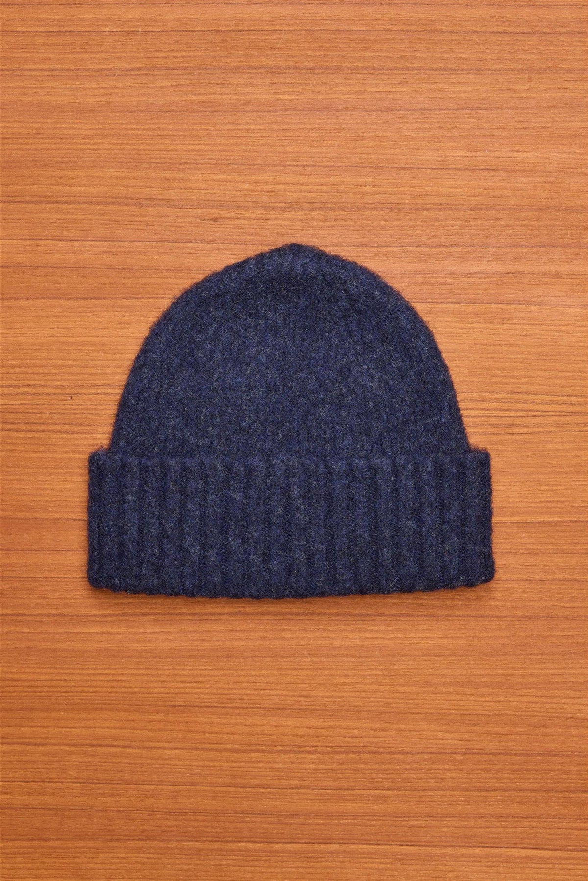 Oxford Blue Rona Brushed Wool Beanie