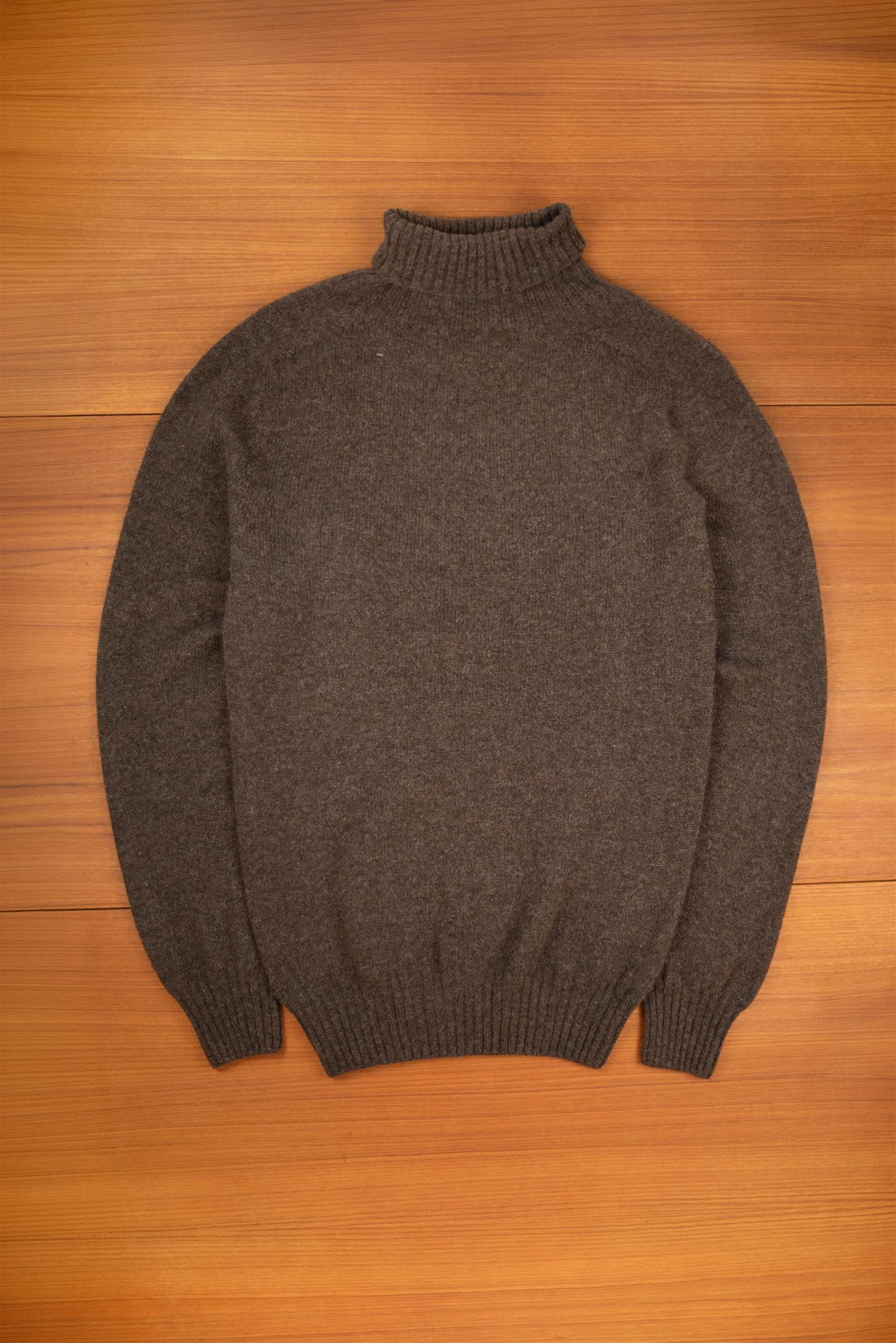 Porcupine Roll Neck Lambswool Jumper