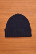 Navy Clyde Wool Beanie