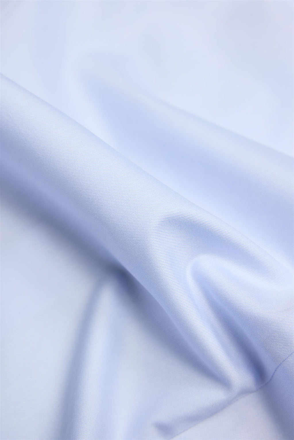 HG Light Blue Twill Spread Collar Shirt