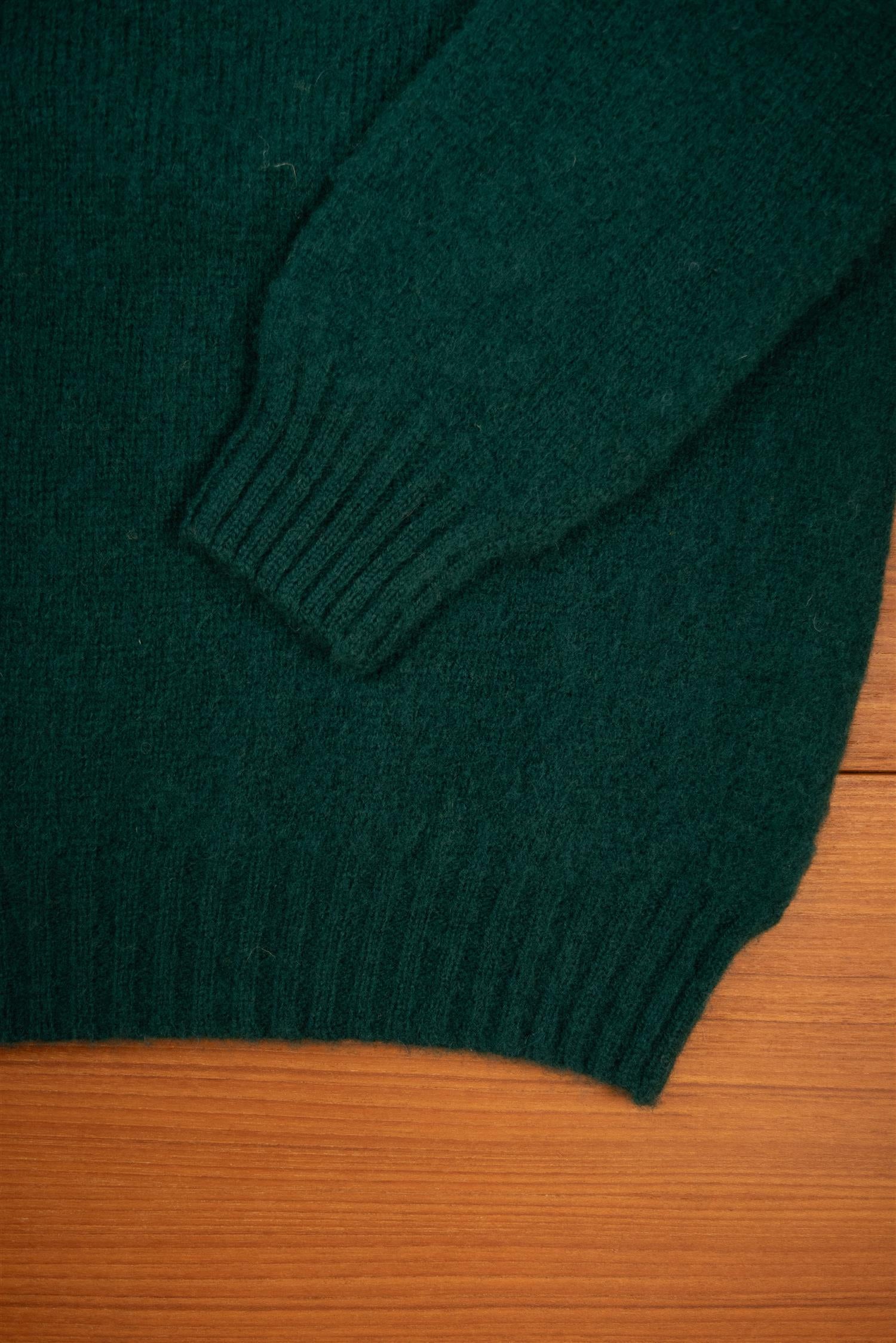 Tartan Brushed Shetland Wool Jumper