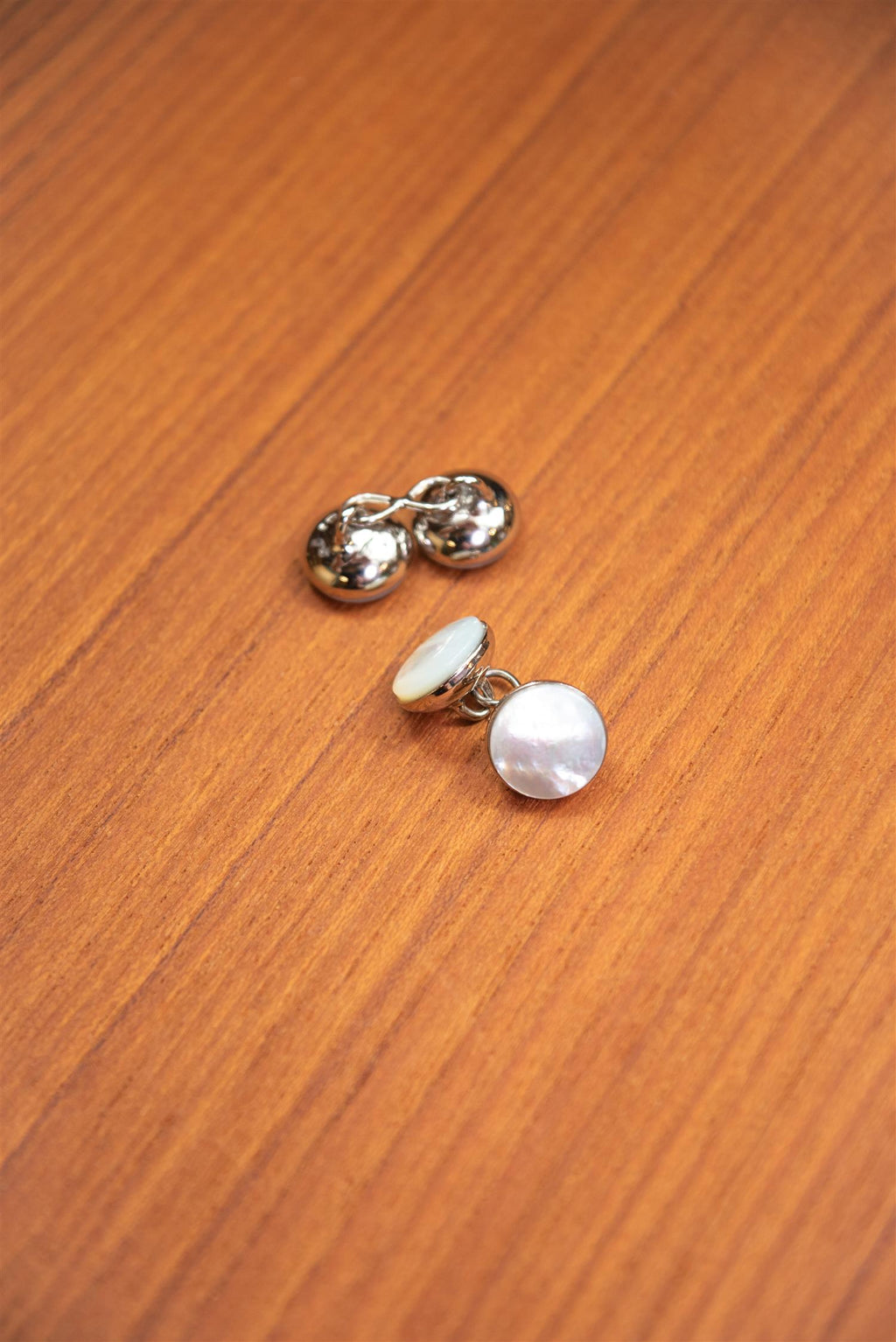 Silver Mother of Pearl Cufflink