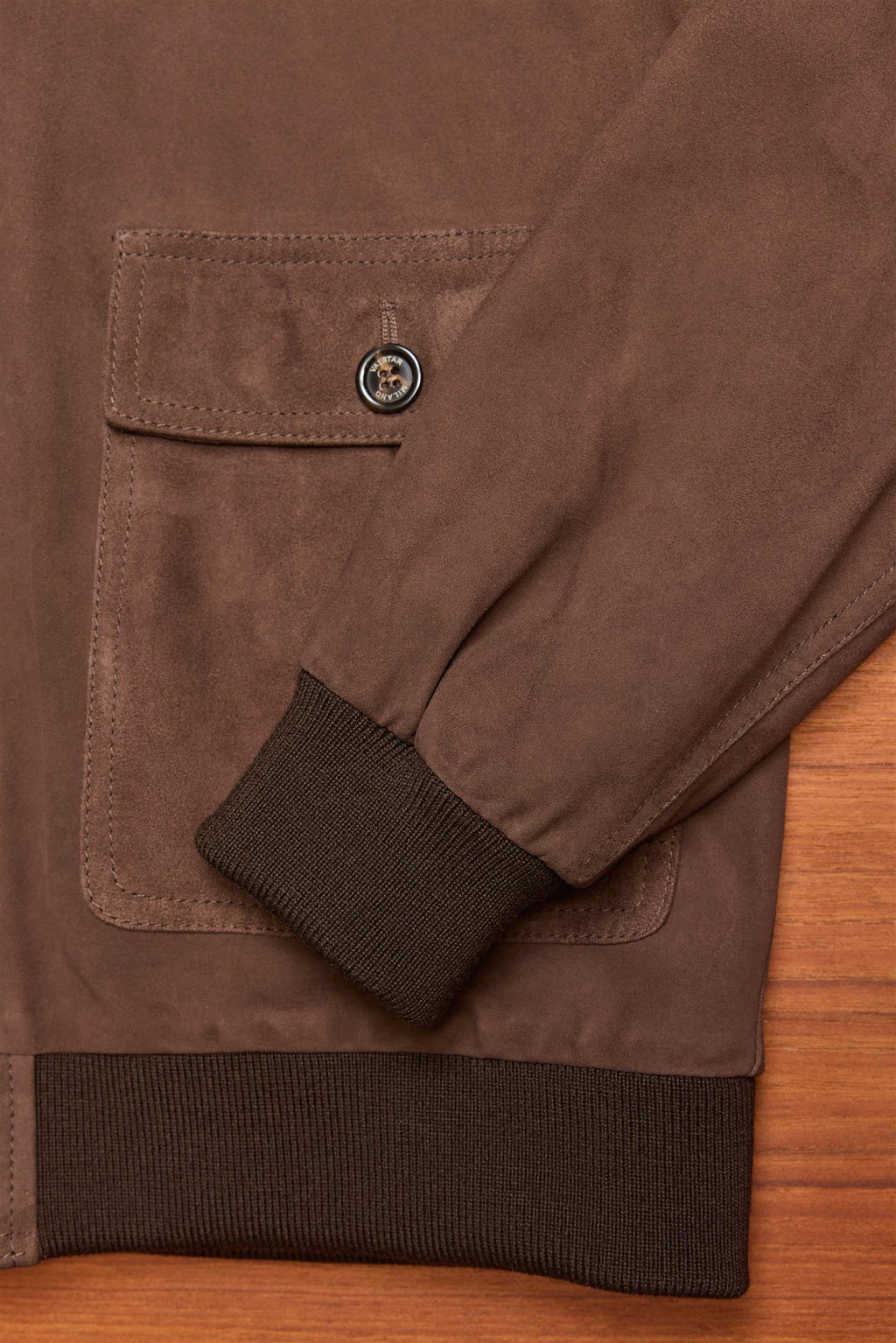 Valstarino Dark Brown Suede Jacket