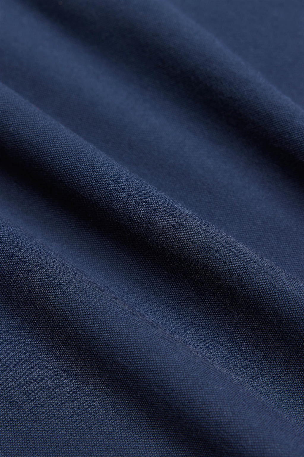 Dark Navy Piqué Cotton Polo Shirt