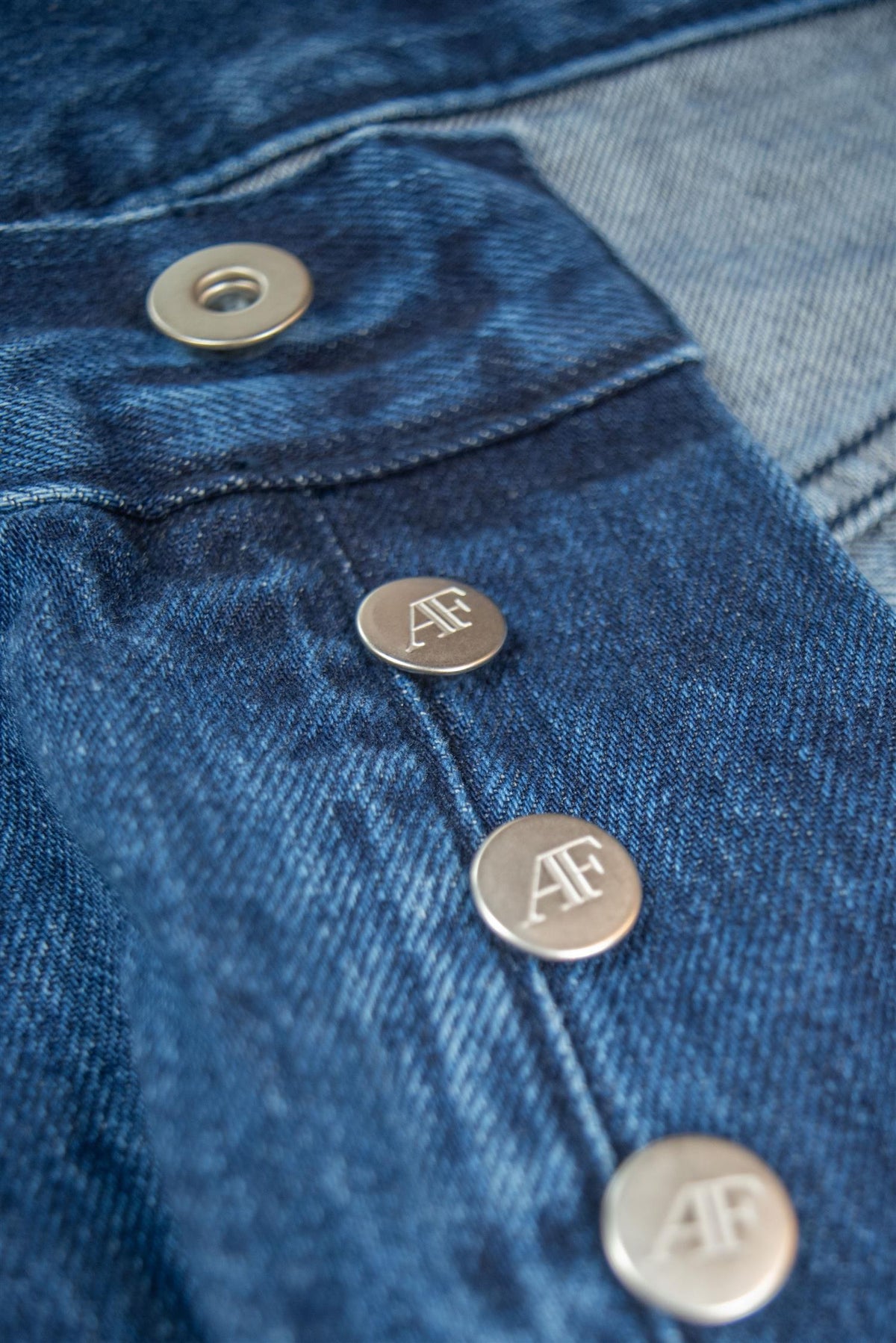 Straight Leg Stone Wash Jeans
