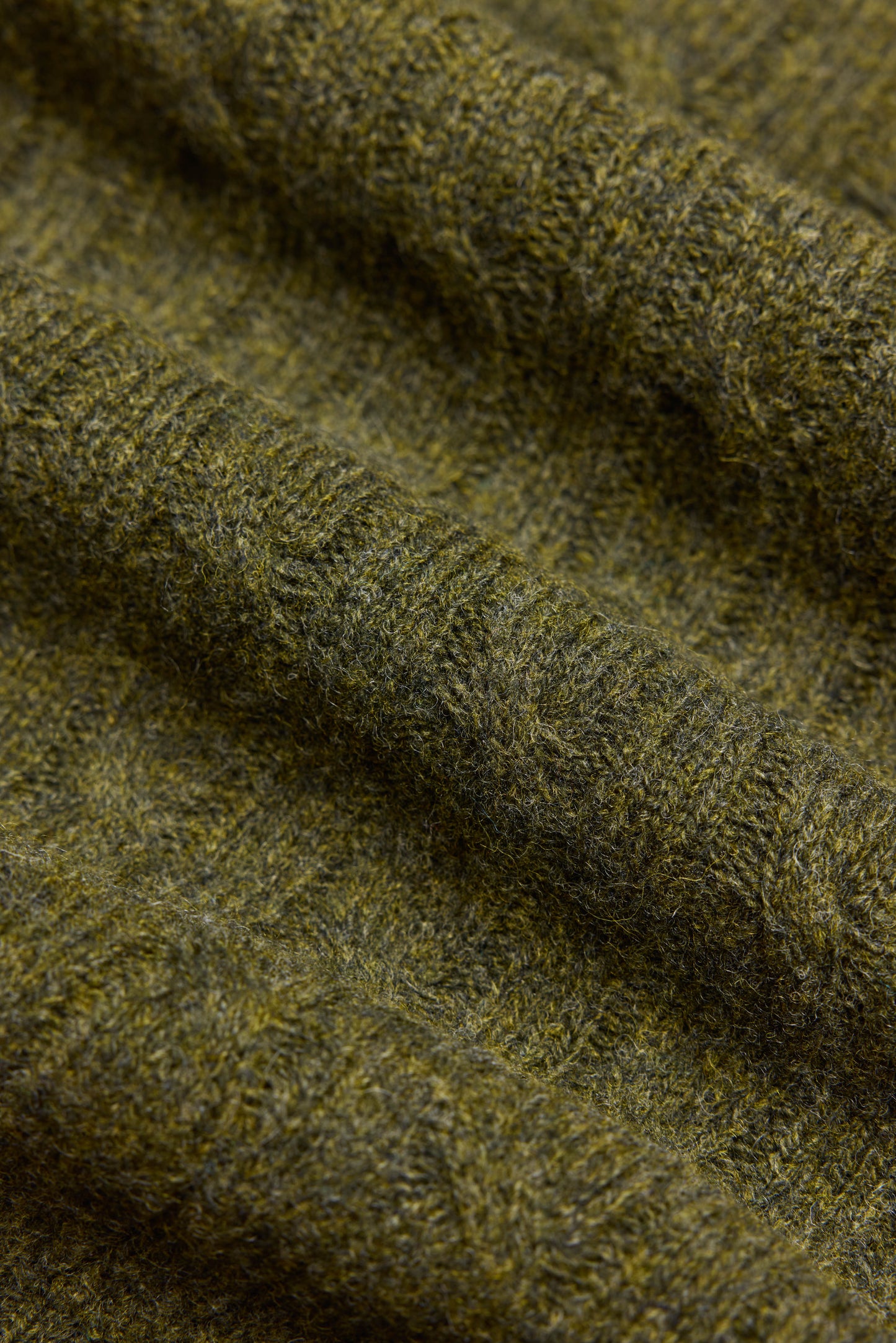 Scots Pine Cable Knit Shetland Wool Jumper