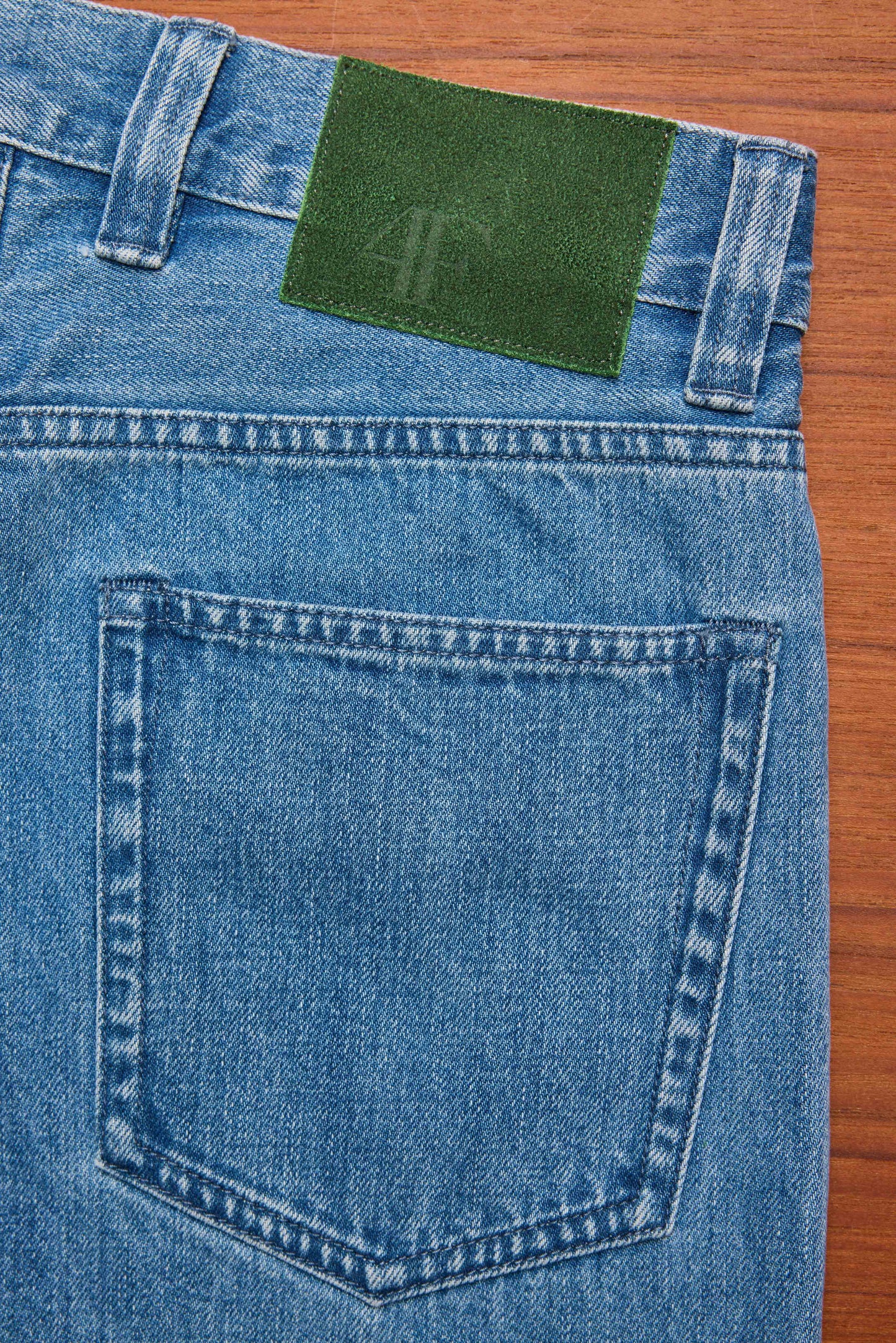 Bleach Wash Jeans