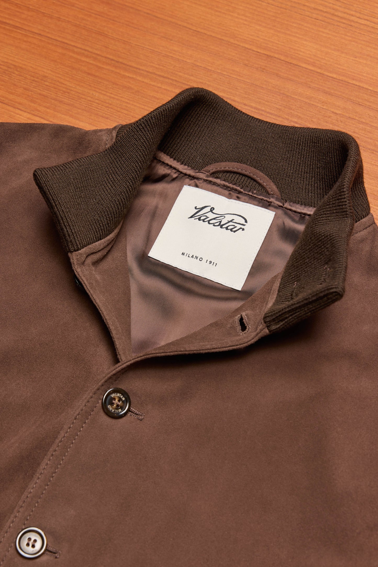 Valstarino Dark Brown Suede Jacket