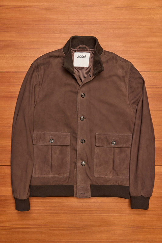 Valstarino Dark Brown Suede Jacket