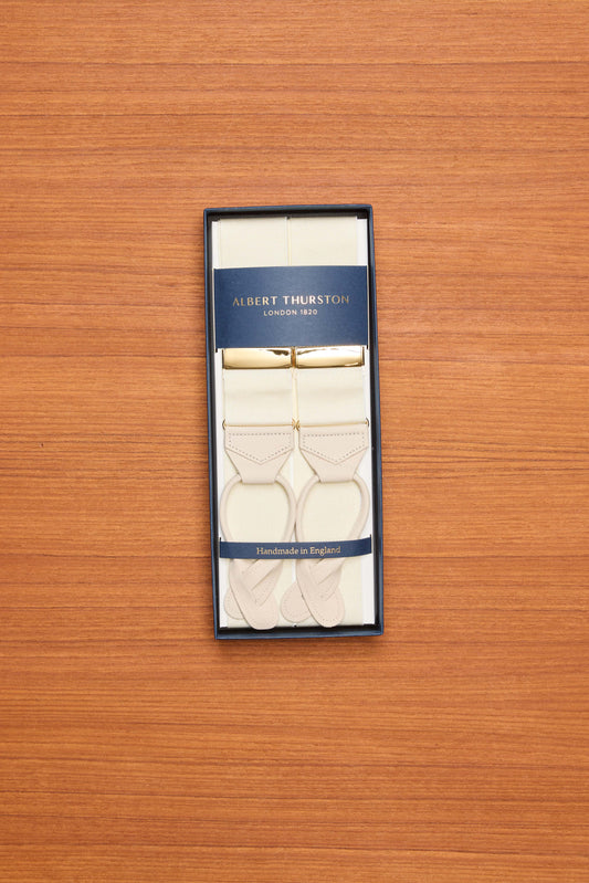 Woven Ivory Braces