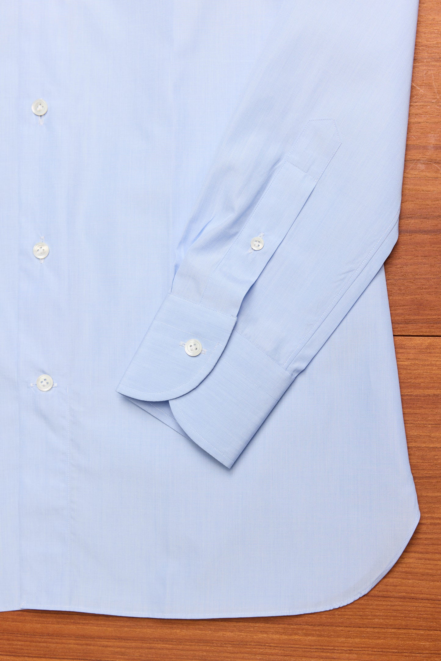 HG Light Blue Fil-a-Fil Spread Collar Shirt