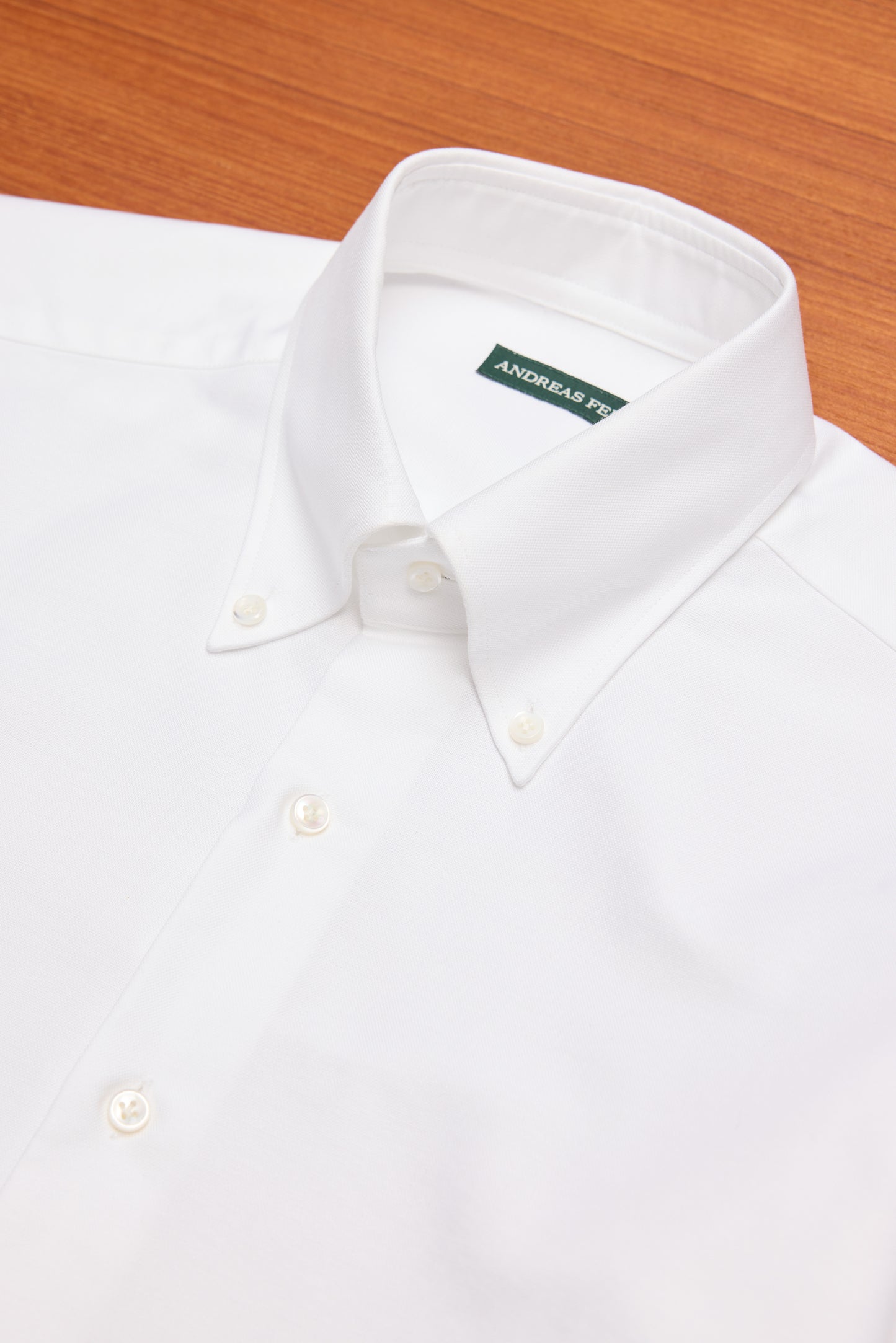 White Oxford Button Down Shirt