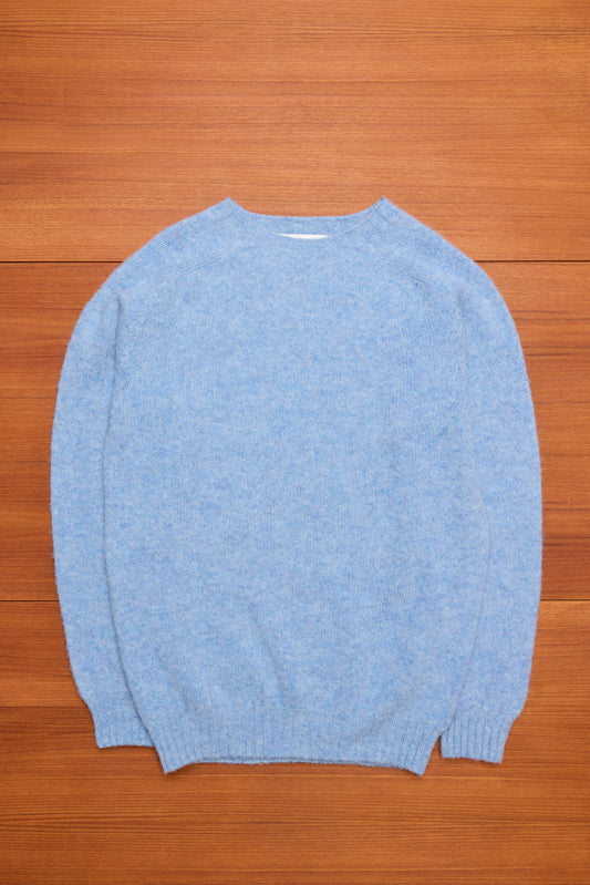 Glacier Brushed Shetland Wool Jumper