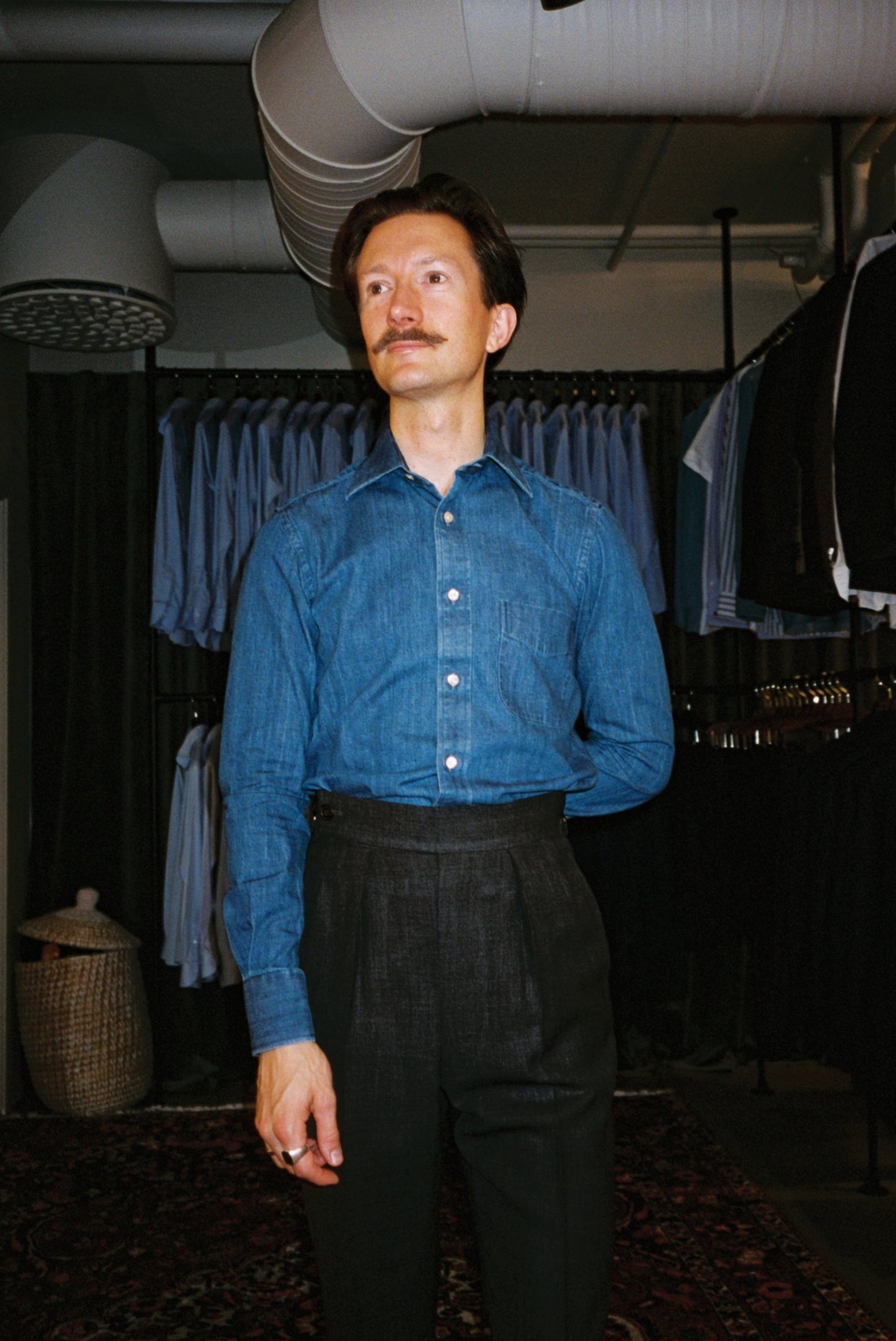 HG Stone Wash Denim Shirt