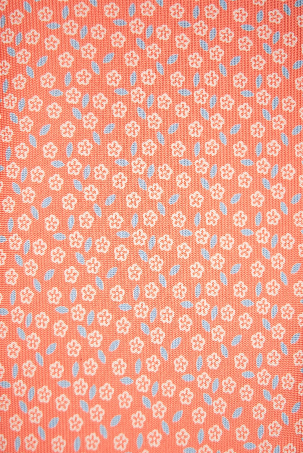 Peach flowers 3-Fold Silk Tie
