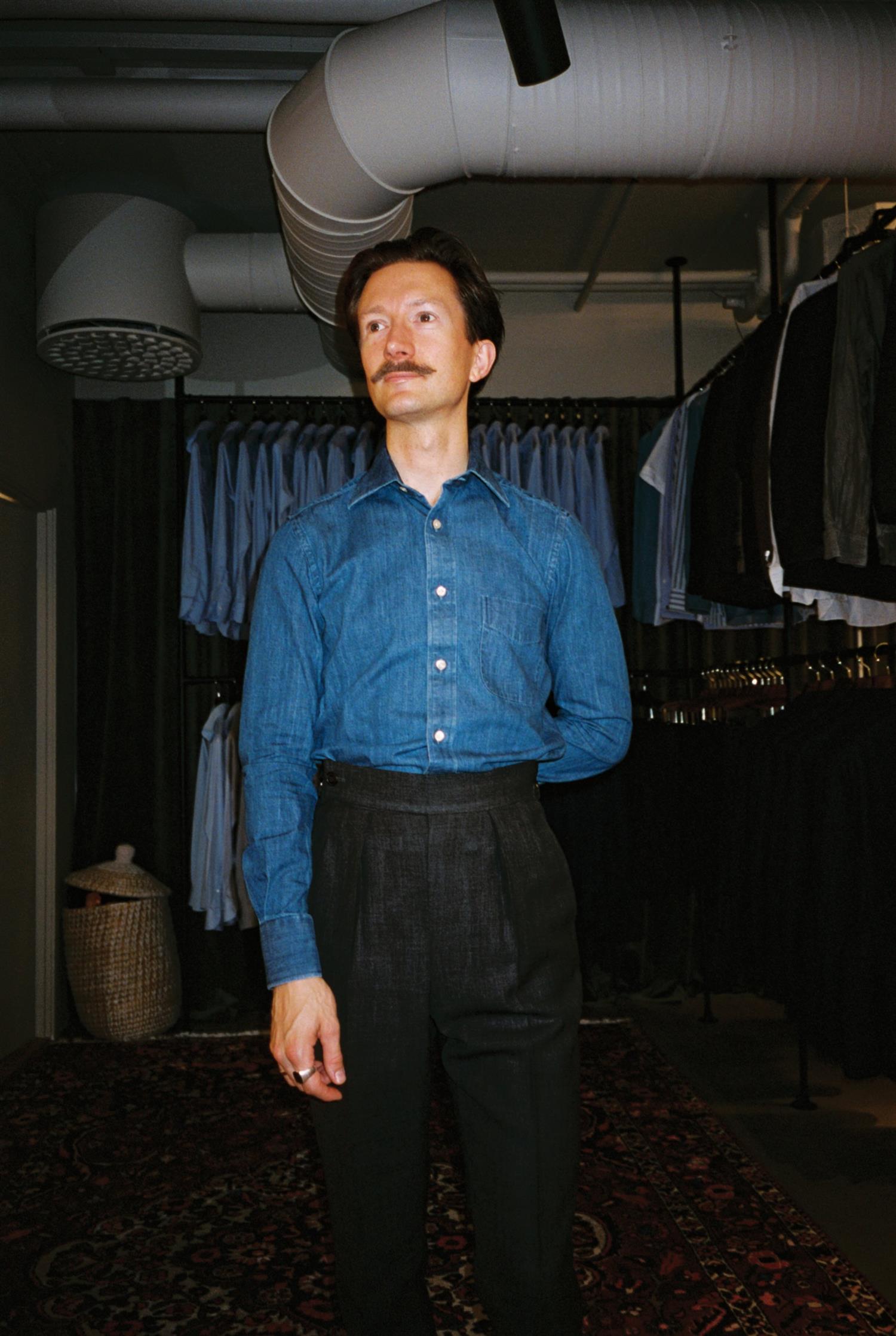 HG Stone Wash Denim Shirt