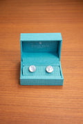 Silver Mother of Pearl Cufflink